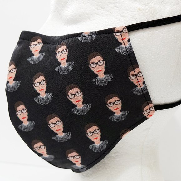 Notorius RBG Ruth Bader Ginsburg SCOTUS Face Mask - Picture 2 of 10